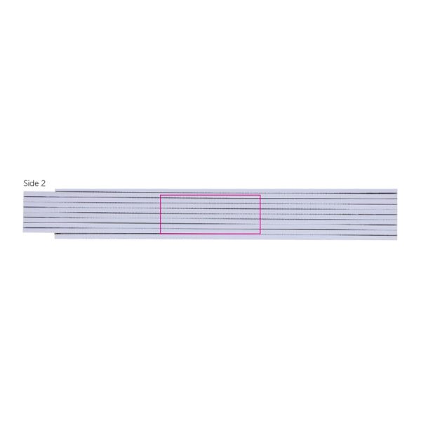 Folding ruler wood 2m Made in EU: side 2