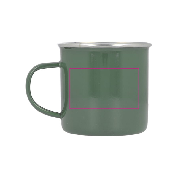 Emalimuki 350 ml: korvan oikealla puolella