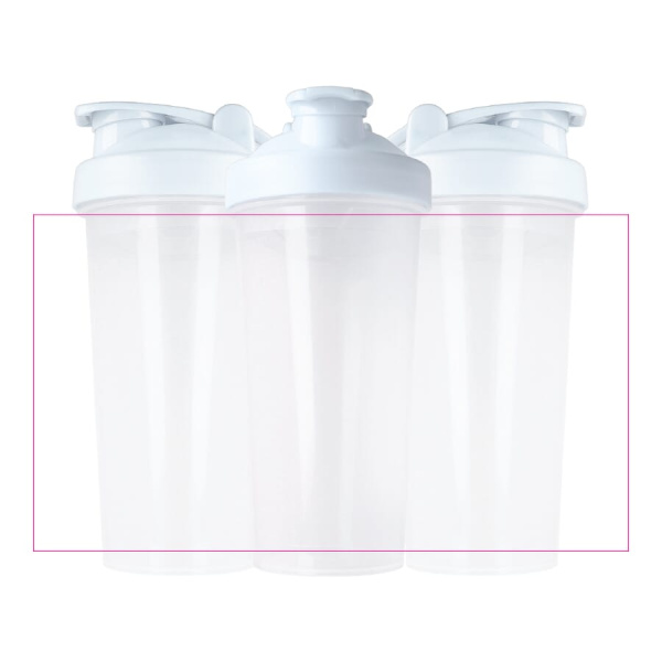 Shaker 700 ml: Rundum