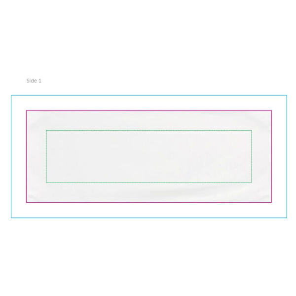 Kühlendes Handtuch R-PET 30x80 cm Sublimation: Seite 1