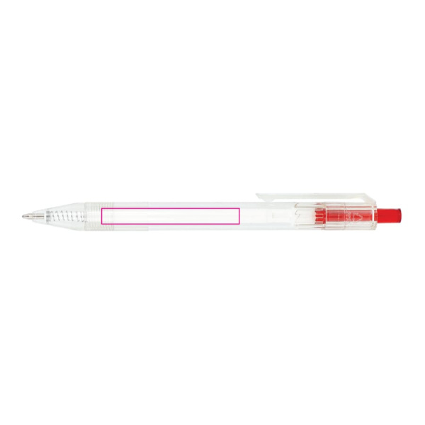 R-PET pen: 90° from the clip