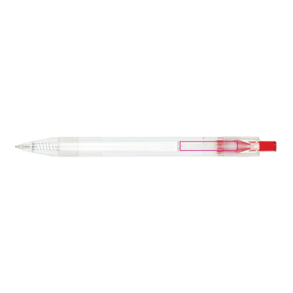 R-PET pen: on the clip