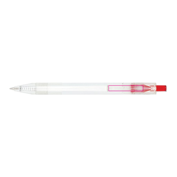 R-PET pen: on the clip