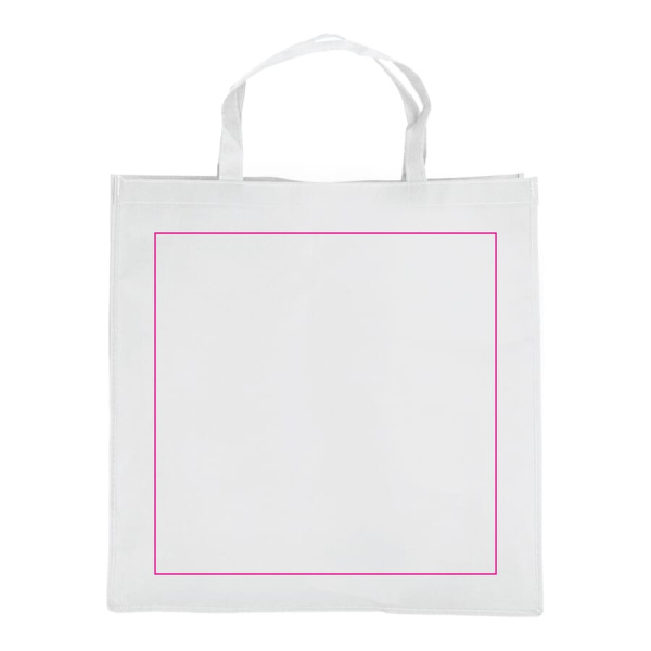 R-PET Carry bag non-woven 45x18x45 cm 75g/m²: sida 1