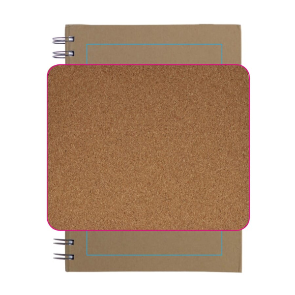 Cork mouse pad: side 1