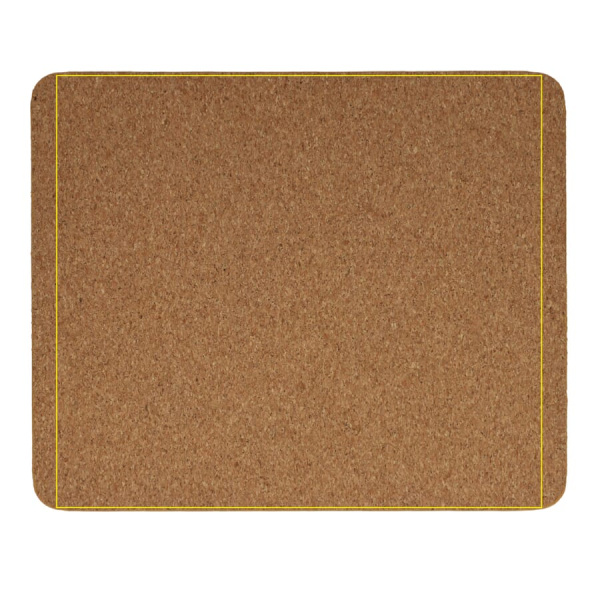 Cork mouse pad: side 1