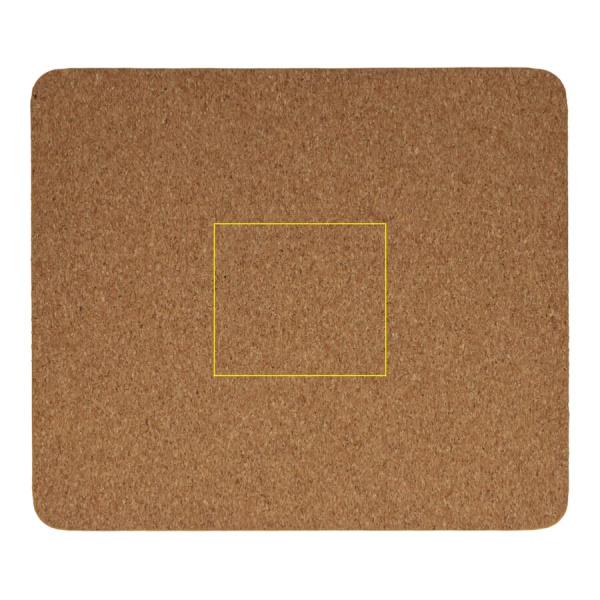 Cork mouse pad: side 1
