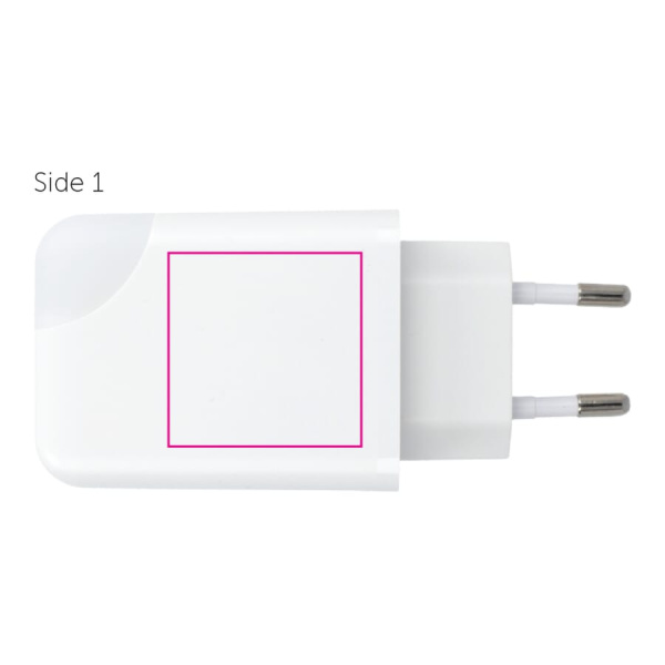 Xoopar Ice-G 65W GaN toiteadapter: 1. külg