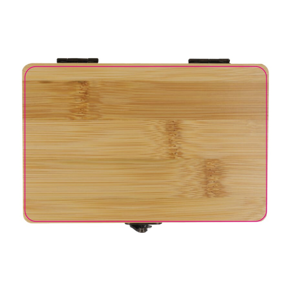 13pcs Tool set in bamboo box: side 2