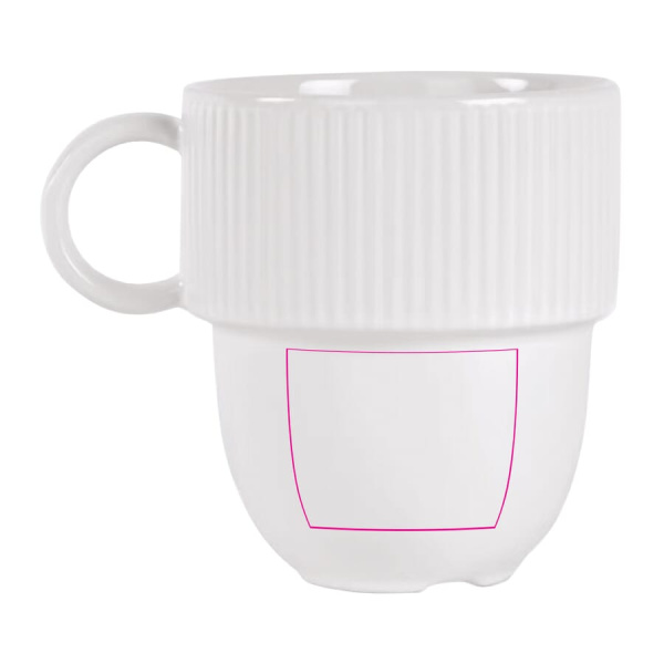 Sagaform Inka cup with ear 270 ml: right of the ear