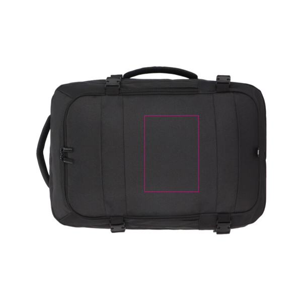 R-PET 600D 22L reppu: Etupuoli