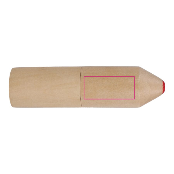 Premium wooden colouring pencil set: upper part