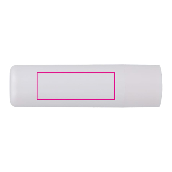 Klasikinis lūpų balzamo pieštukas iš perdirbtų medžiagų: ant laikiklio
