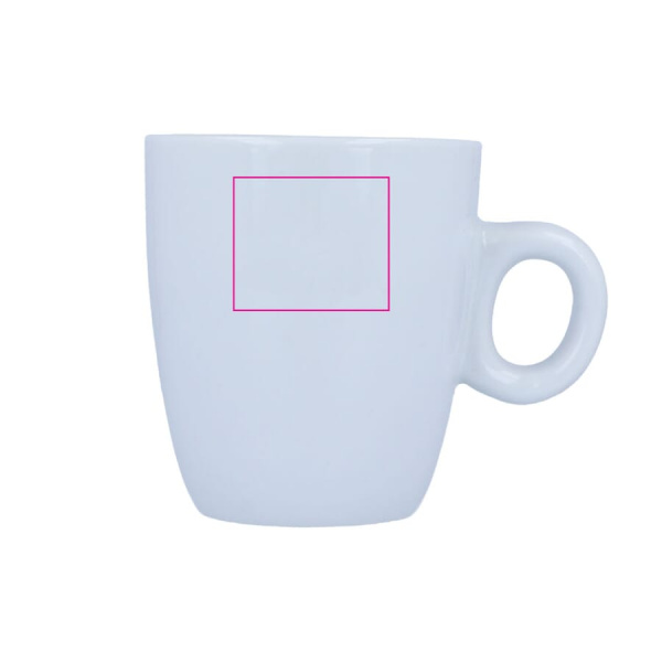 Cup Geneve 200 ml: left of the ear