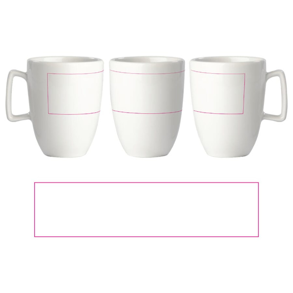 Mugg Lugano EU 230 ml: Runt om