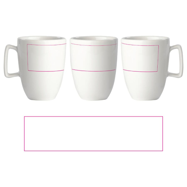 Mugg Lugano EU 230 ml: Runt om