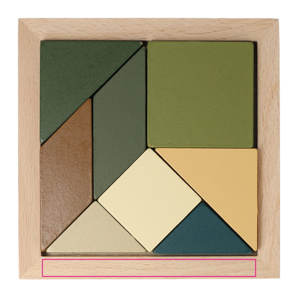 InSideOut Holz-Tangram think IQ puzzle: Seite 1 unten