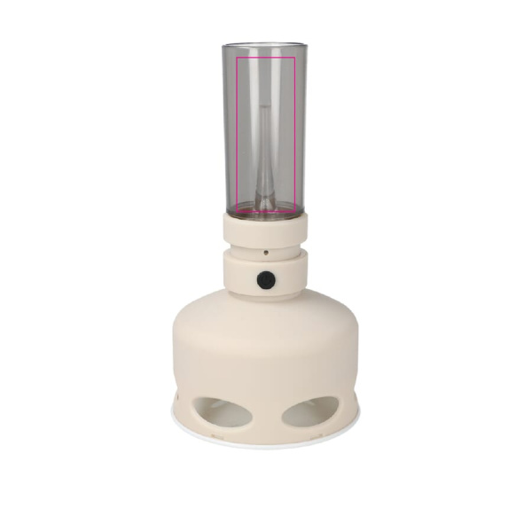 InSideOut Dimmable LED light with blow sensor: upper part