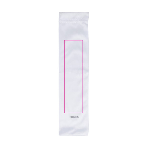 HP6393|Philips Pen precision trimmer for body and facial hair trimming: on the pouch