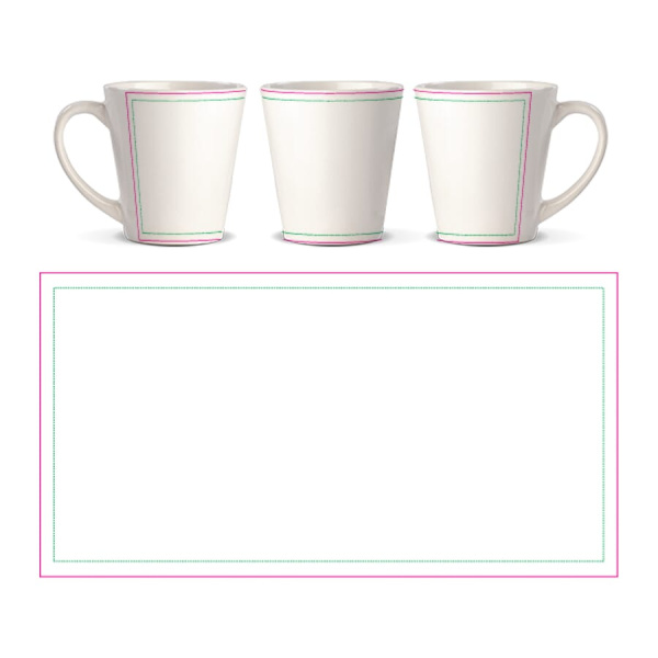 Tasse Subli Melbourne 350 ml: Rundum