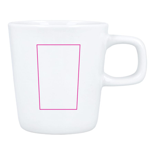 Mugg Sensi 180 ml: vänster om örat