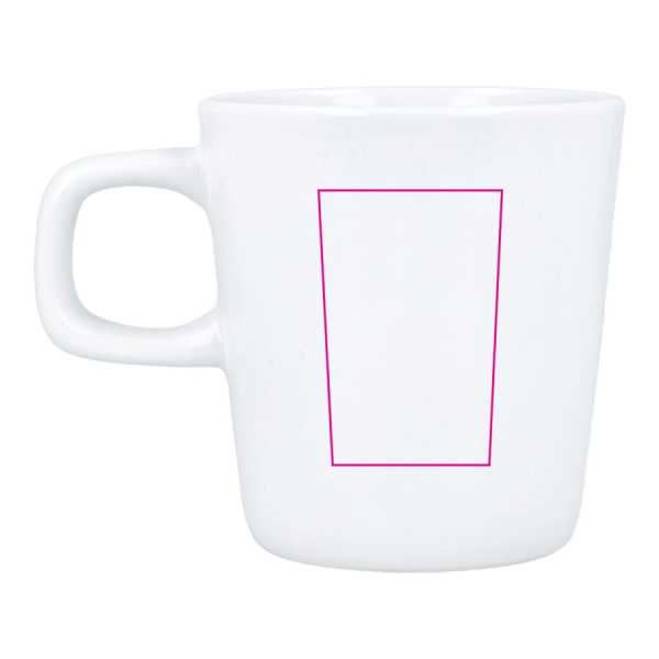 Mugg Sensi 180 ml: höger om örat