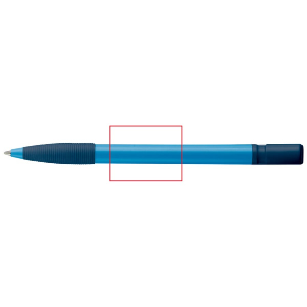 Nash ball pen rubber grip combi: 180° from the clip