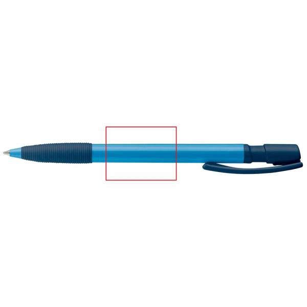 Nash ball pen rubber grip combi: 270° from the clip