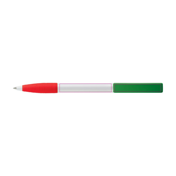 Nash ball pen rubber grip combi: in the extension of the clip on the clip