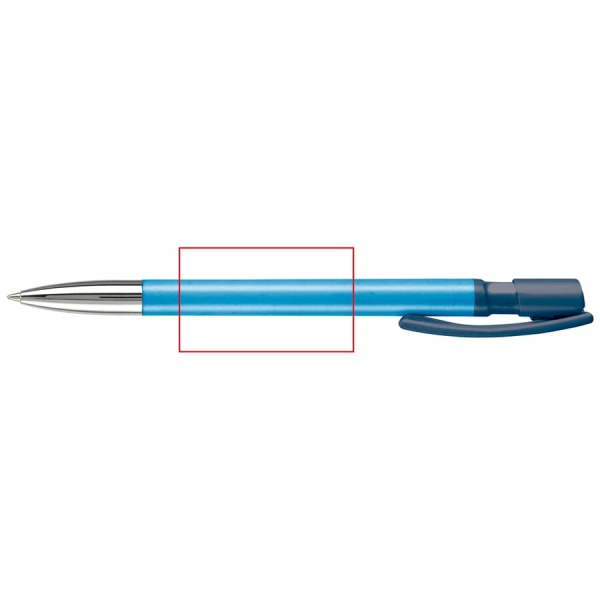 Nash ball pen metal tip combi: 270° from the clip