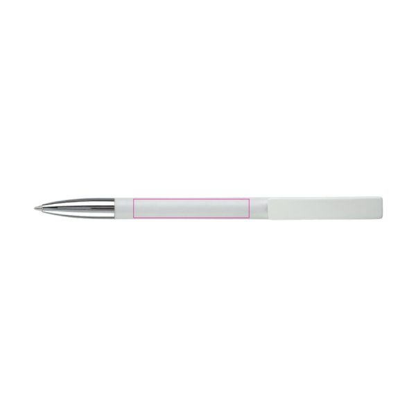 Nash ball pen metal tip combi: In line with the clip