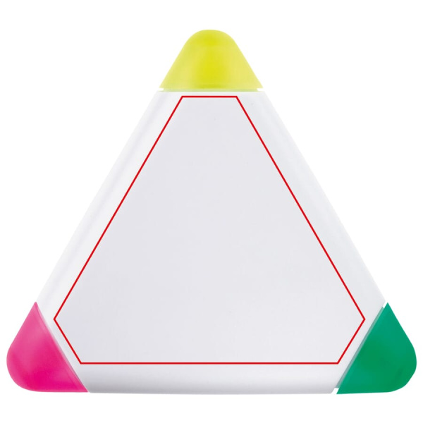 Triangle -korostuskynä: puoli 1