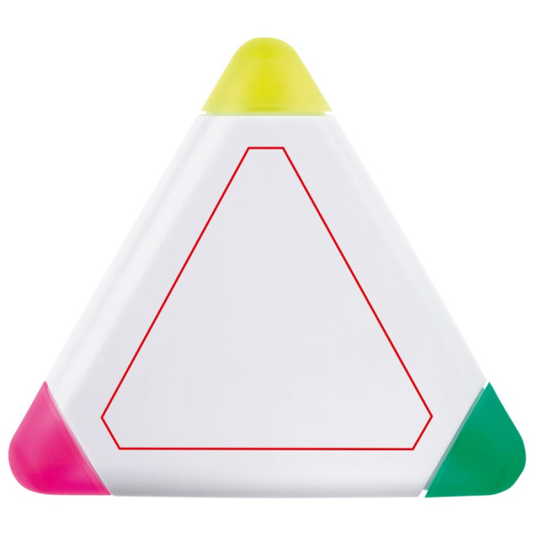 Triangle -korostuskynä: puoli 1