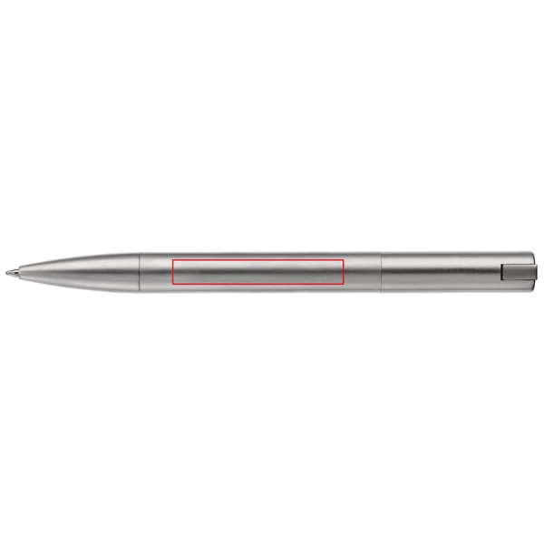 Metalinis USB rutulinis rašiklis Toppoint dizainas 4GB: 180° nuo segtuko