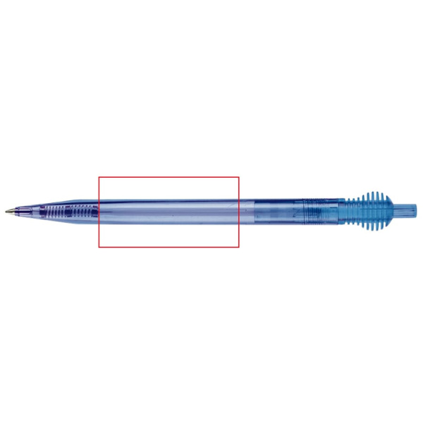Kugelschreiber Cosmo Transparent: 180° vom Clip