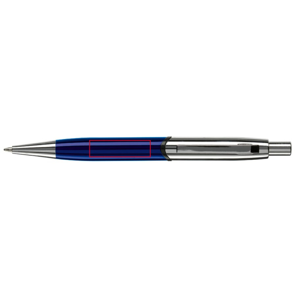 Nautilus ball pen metal: In line with the clip