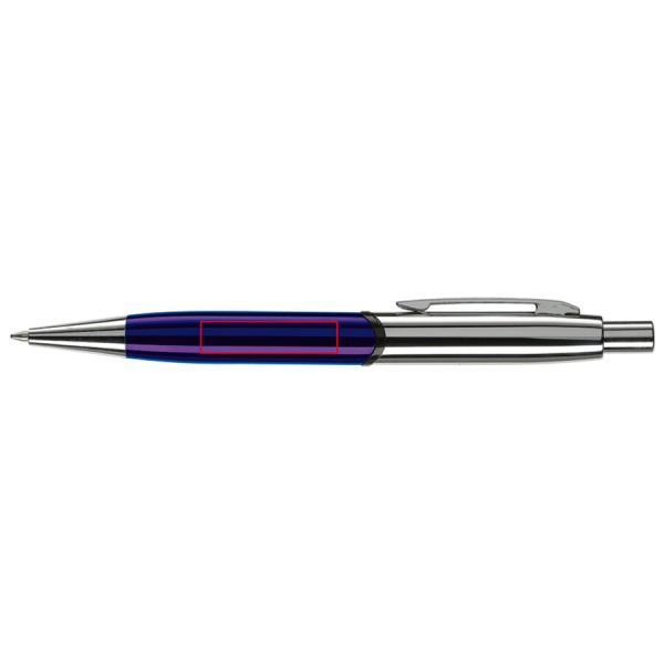Nautilus ball pen metal: 90° from the clip