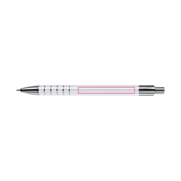 Talagante aluminum ball pen 5 rings: 180° from the clip