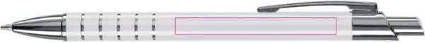 Talagante aluminum ball pen 5 rings: 90° from the clip