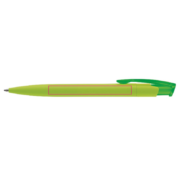 Rutulinis rašiklis Avalon soft touch: 90° nuo segtuko