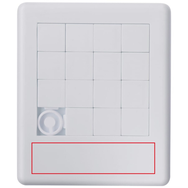 Puzzle tray: on the edge
