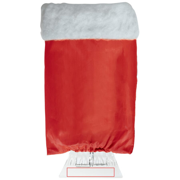Ledus skrāpis ar cimdu: 1. puse