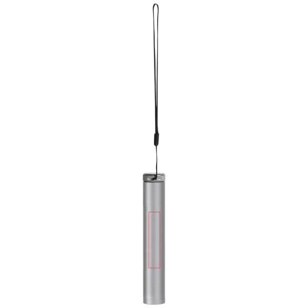 Alumiiniumist taskulambi magnet 5+8 LED-i: sisse/välja nupu vastas