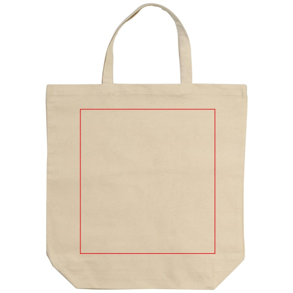 Kilekott lõuendiga 250g/m² 41x12x43 cm: 1. külg