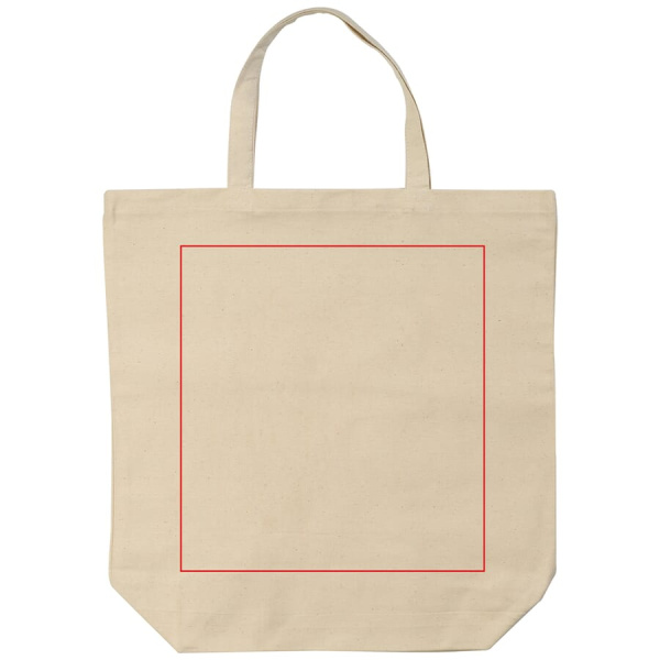 Kilekott lõuendiga 250g/m² 41x12x43 cm: 2. külg