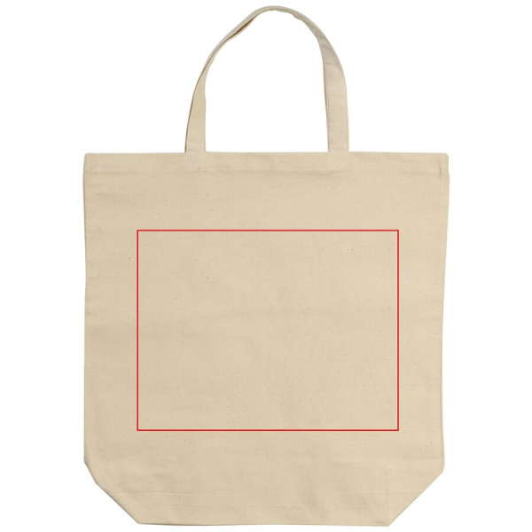 Kilekott lõuendiga 250g/m² 41x12x43 cm: 1. külg