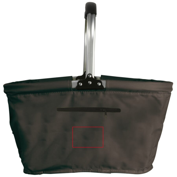 Foldable -cooler-kori: sivun 1 alhaalla oleva vetoketju