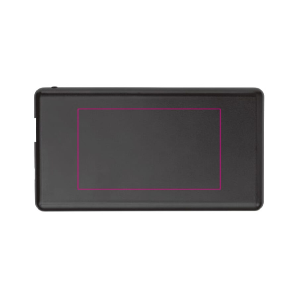 Light up Powerbank 4000mAh: Framsida