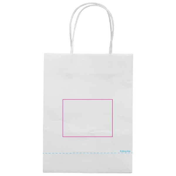 Kraft bag small 120g/m²: side 2