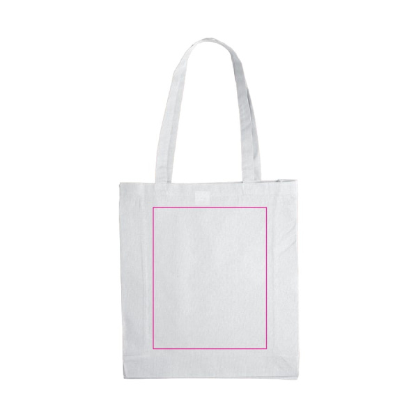 Axelremsväska bomull OEKO-TEX® 140g/m² 38x10x42 cm: sida 1